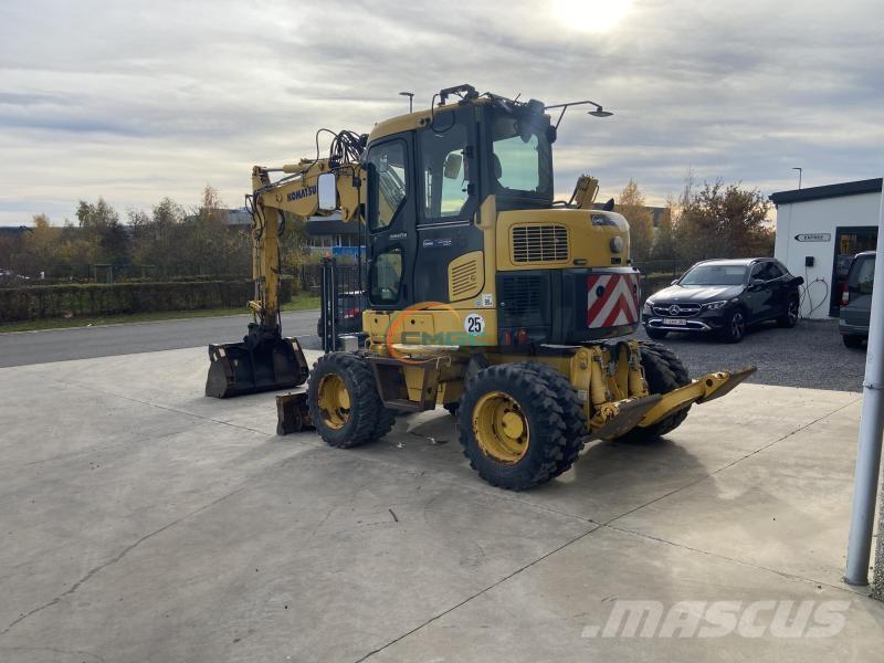 Komatsu PW98 Ratasekskavaatorid