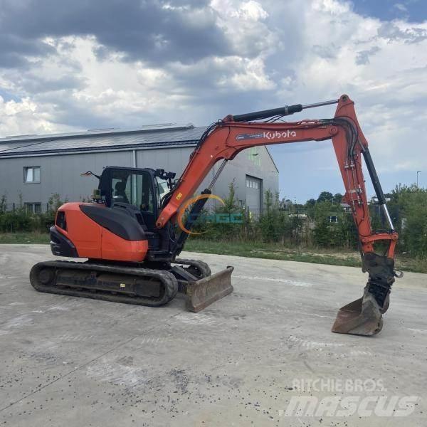Kubota KX080-4 Ratasekskavaatorid
