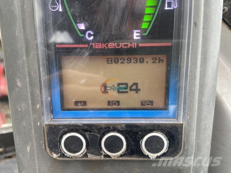 Takeuchi TB216 Ratasekskavaatorid