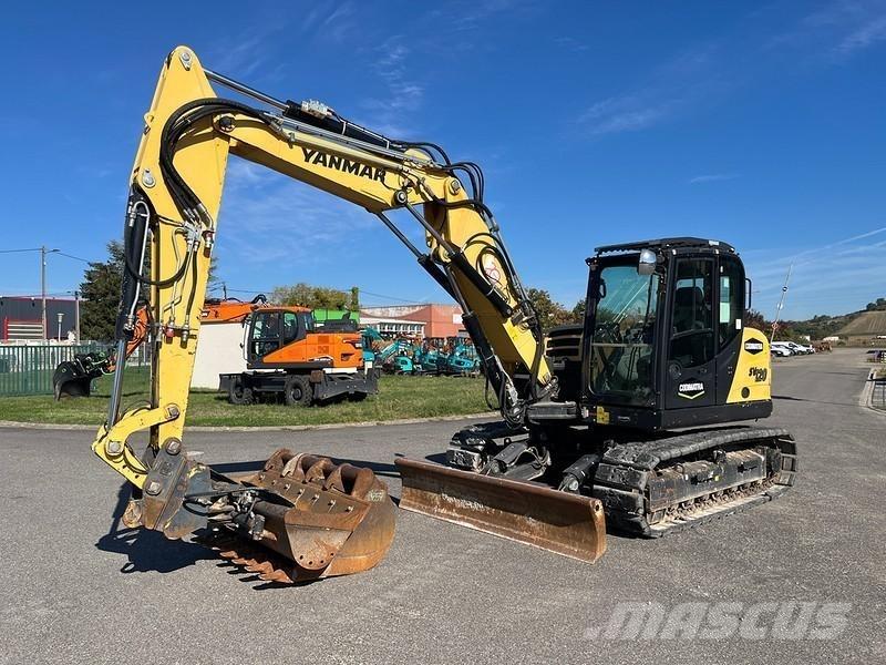 Yanmar SV120 Roomikekskavaatorid