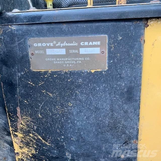 Grove RT522 Raske maastiku tõstukid