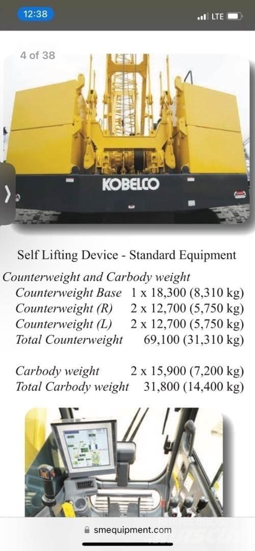 Kobelco CK1100G-2 Roomikkraanad