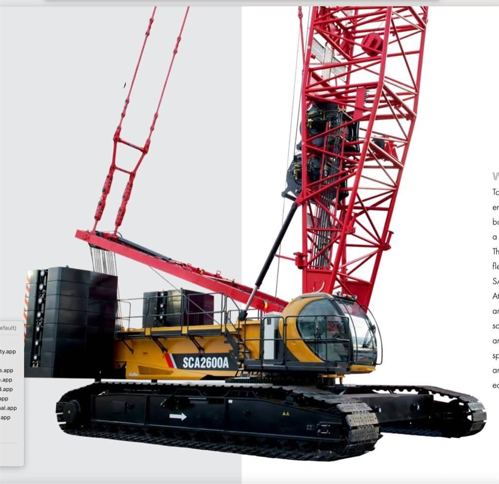 Sany SCA2600A Roomikkraanad