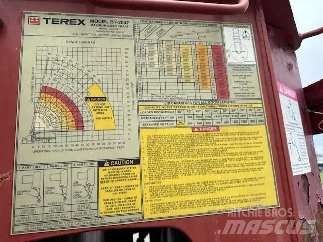 Terex BT 2047 Kraanaga veokid