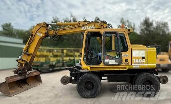 Atlas 1404 KZW Awe4 Ratasekskavaatorid
