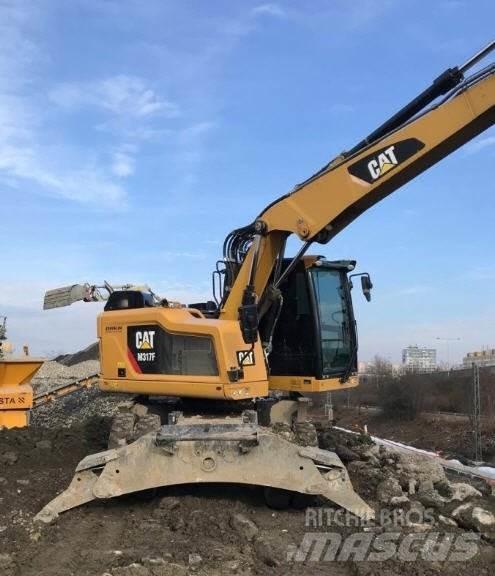 CAT M317 F Ratasekskavaatorid