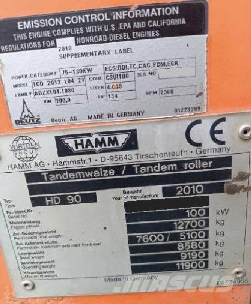 Hamm HD 90 Muu