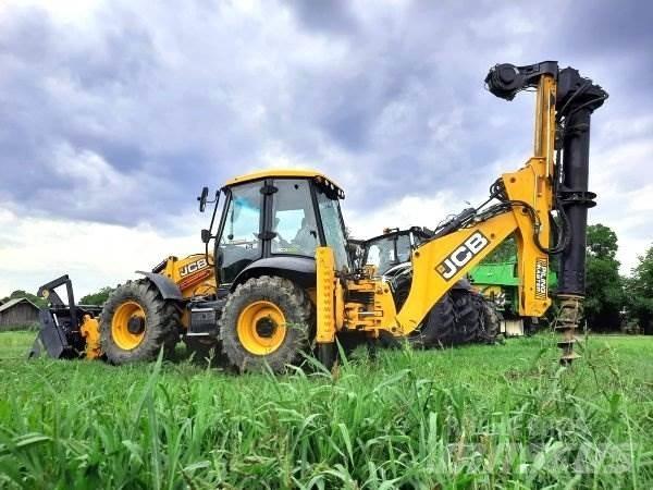 JCB 4CX +Piling Master Ekskavaatorlaadurid