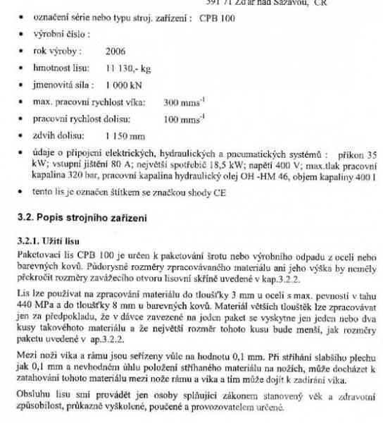  _JINÉ (CZ) ŽĎAS - CPB 100 Purustid