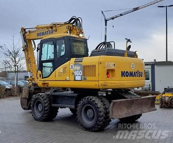 Komatsu PW 160-7E0 Ratasekskavaatorid