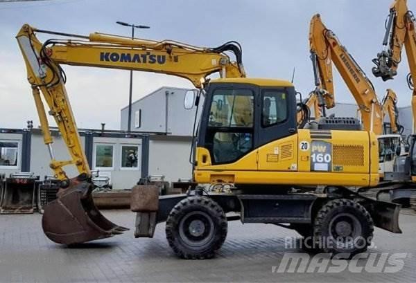 Komatsu PW 160-7E0 Ratasekskavaatorid