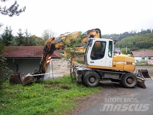 Liebherr A 314 Ratasekskavaatorid