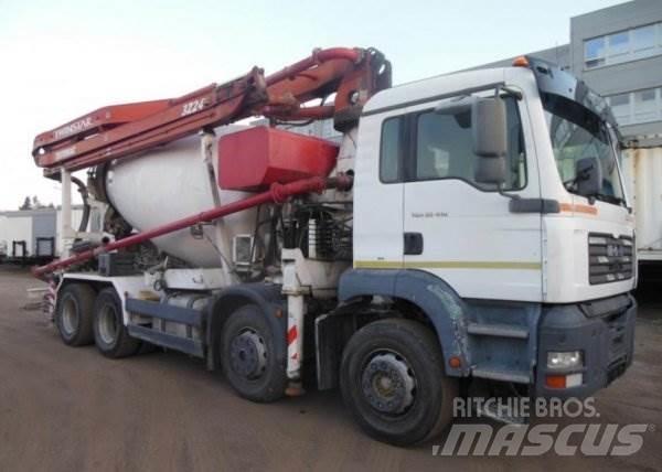 MAN TGA 35.410 +Sermac Betooni pumpautod