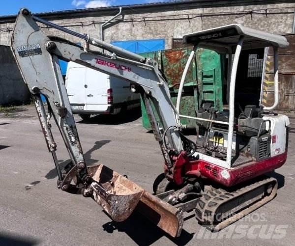 Takeuchi TB 016 Miniekskavaatorid < 7 t