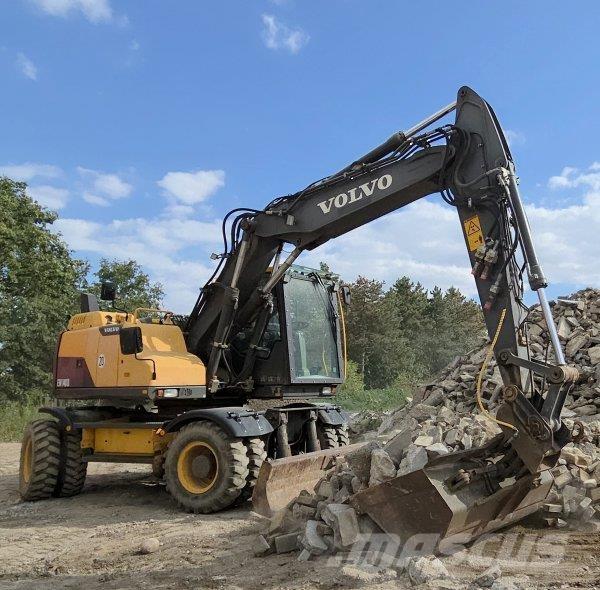 Volvo EW 140 D Ratasekskavaatorid