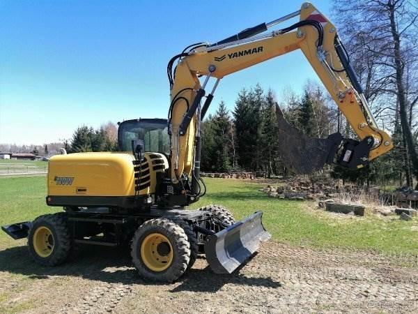 Yanmar B110 W Style Ratasekskavaatorid