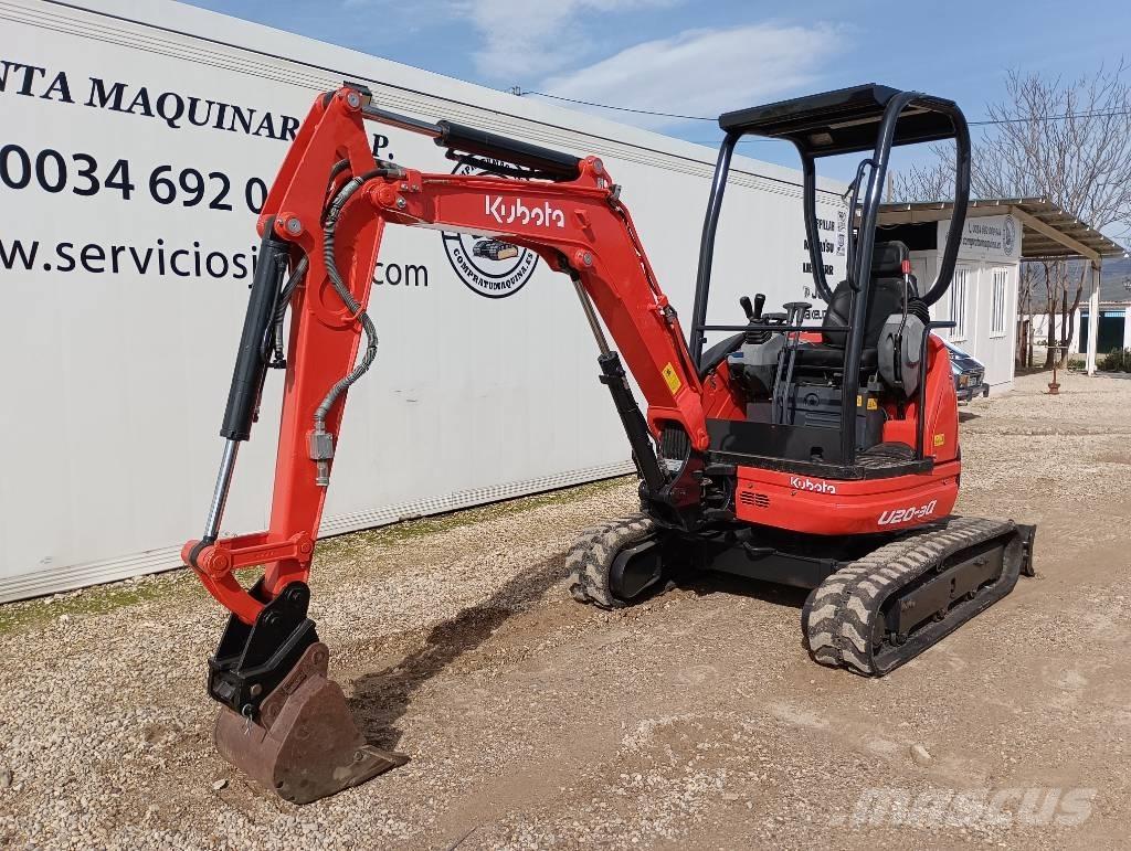 Kubota U 20-3 Miniekskavaatorid < 7 t