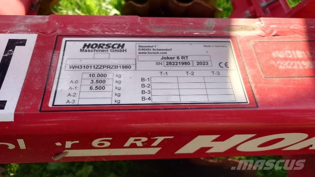 Horsch Joker 6RT Randaalid