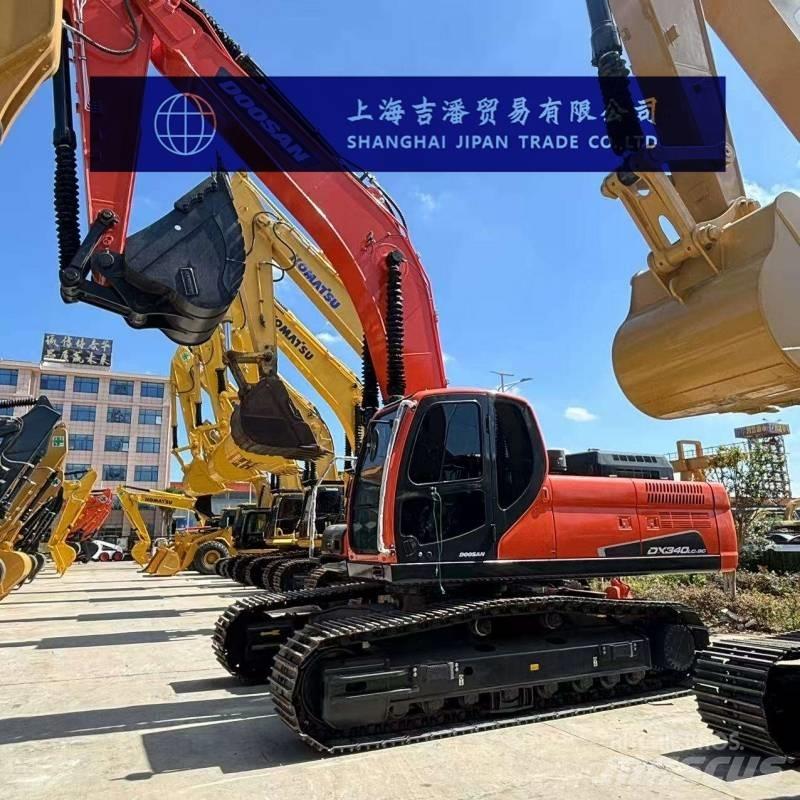 Doosan DX 340 Roomikekskavaatorid