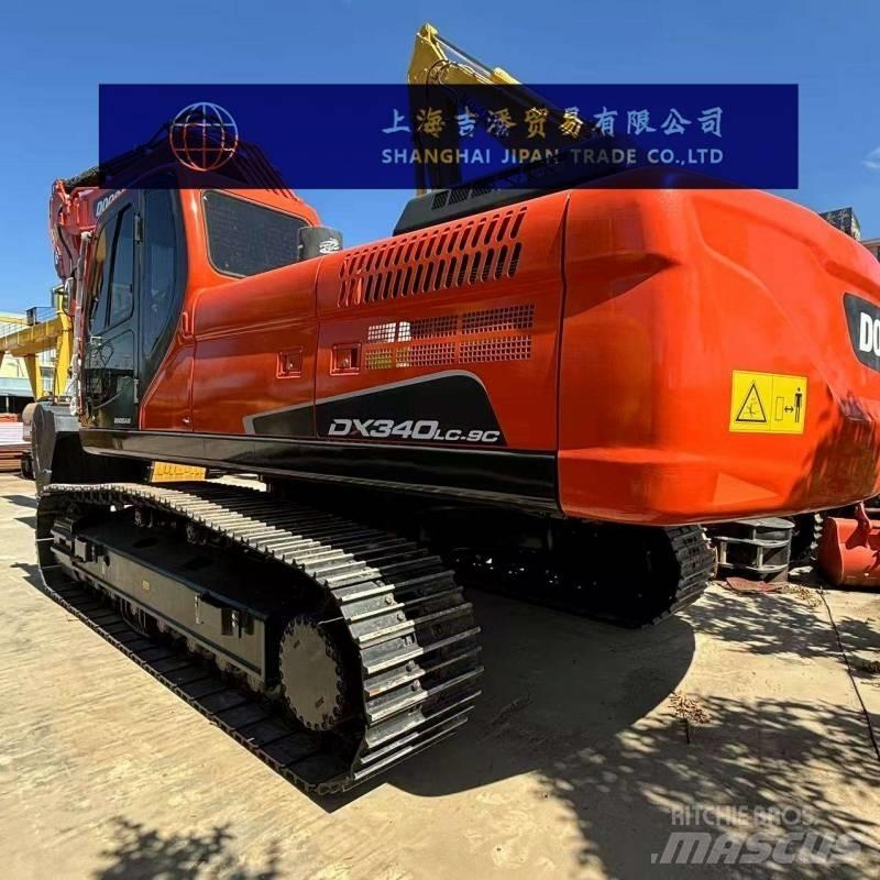 Doosan DX 340 Roomikekskavaatorid