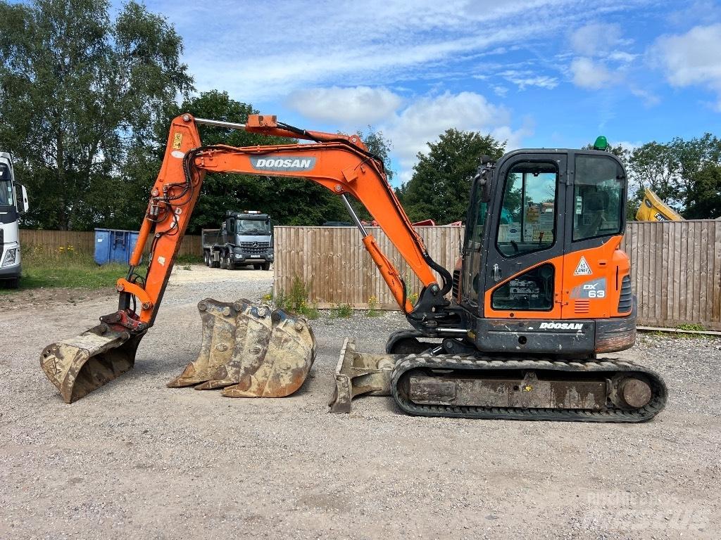 Doosan DX 63-3 Miniekskavaatorid < 7 t