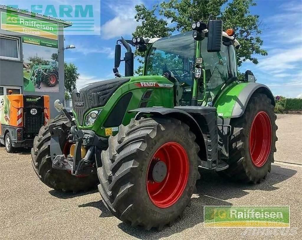 Fendt 724 vario Traktorid