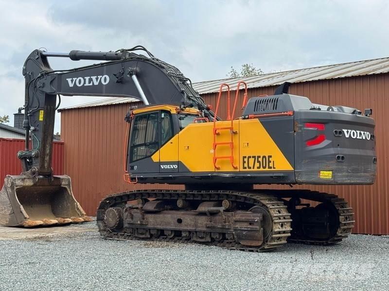 Volvo EC 750 EL Roomikekskavaatorid