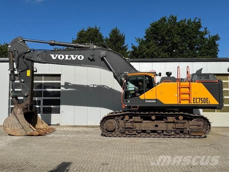 Volvo EC 750 EL Roomikekskavaatorid