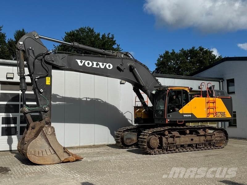 Volvo EC 750 EL Roomikekskavaatorid