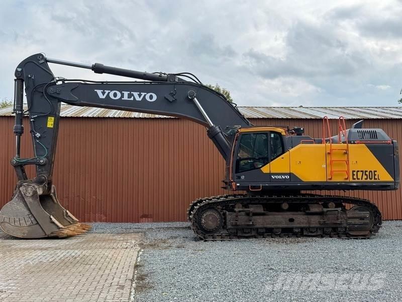 Volvo EC 750 EL Roomikekskavaatorid