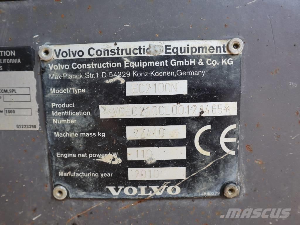 Volvo EC 210 C N Roomikekskavaatorid