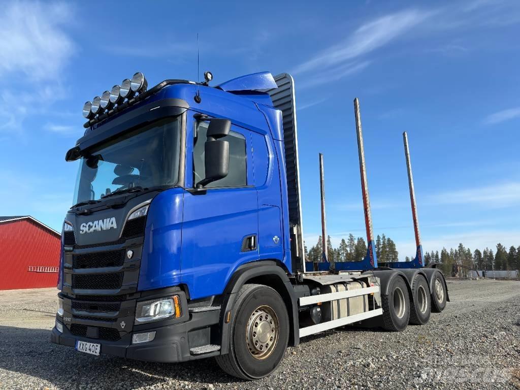 Scania R 650 Metsaveokid