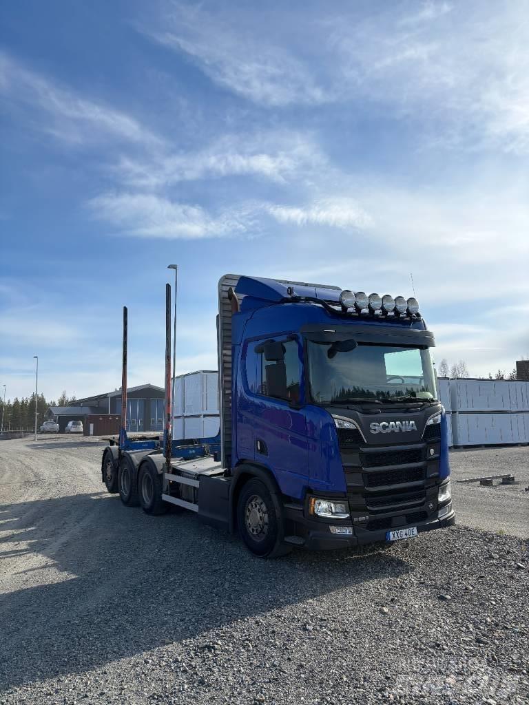 Scania R 650 Metsaveokid