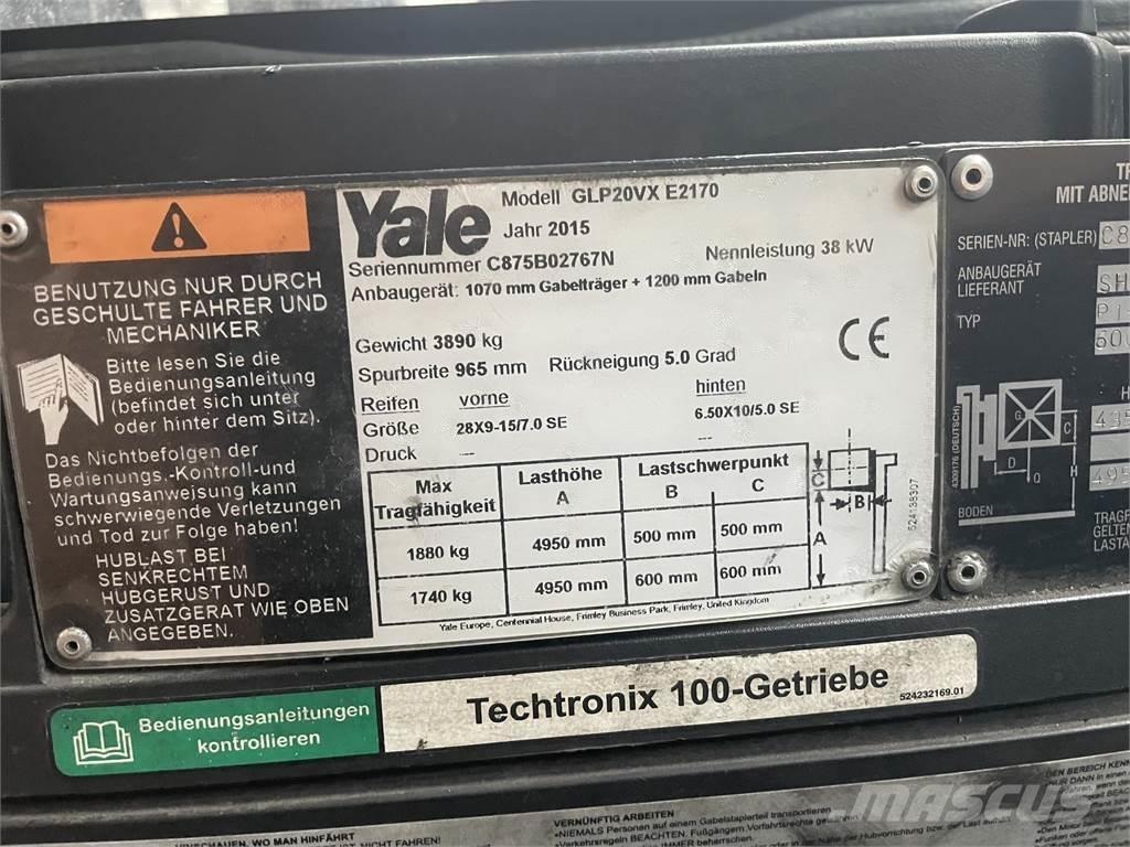 Yale GLP20VX Gaasitõstukid