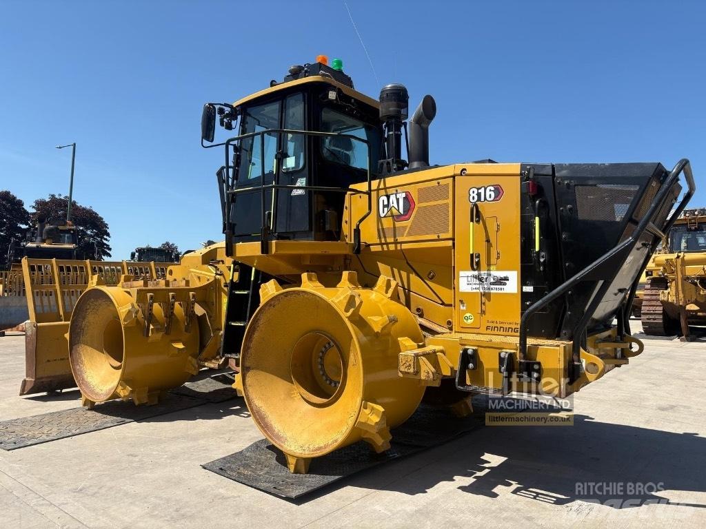 CAT 816 Jäätmetihendajad