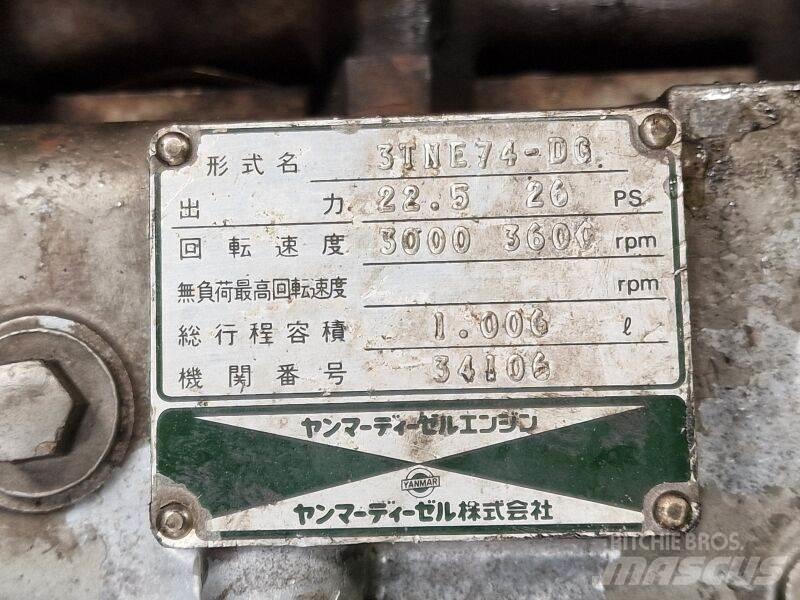 Yanmar 3TNE74-DG Mootorid