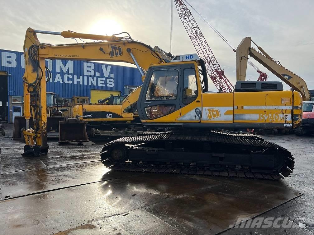 JCB JS 240 LC Roomikekskavaatorid