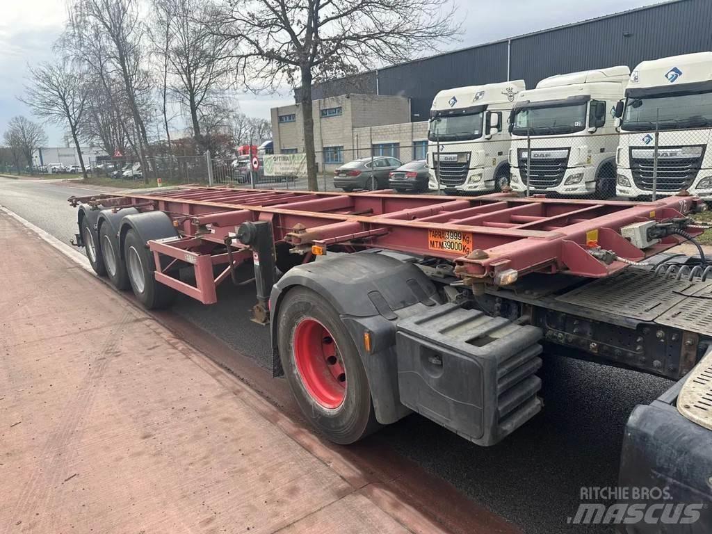 LAG O-3-39L Konteinerveo poolhaagised