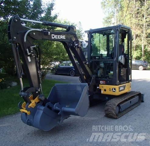 John Deere 26G Miniekskavaatorid < 7 t