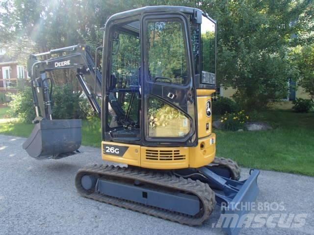 John Deere 26G Miniekskavaatorid < 7 t