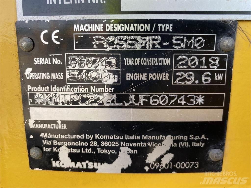 Komatsu PC55MR-5 Ratasekskavaatorid