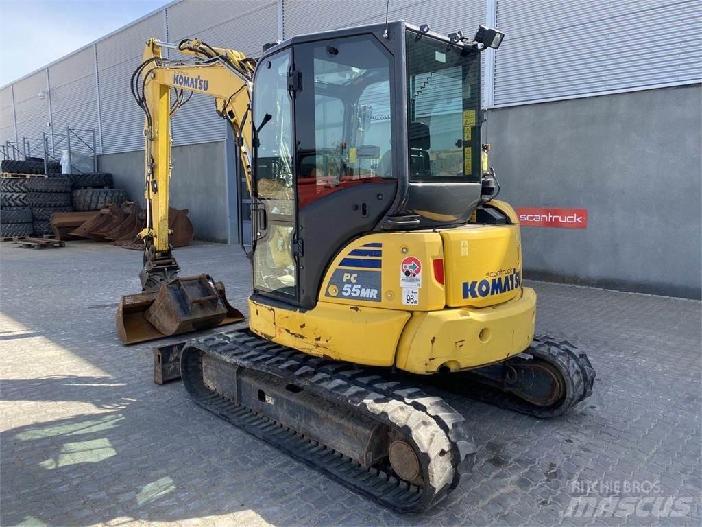 Komatsu PC55MR-5 Ratasekskavaatorid