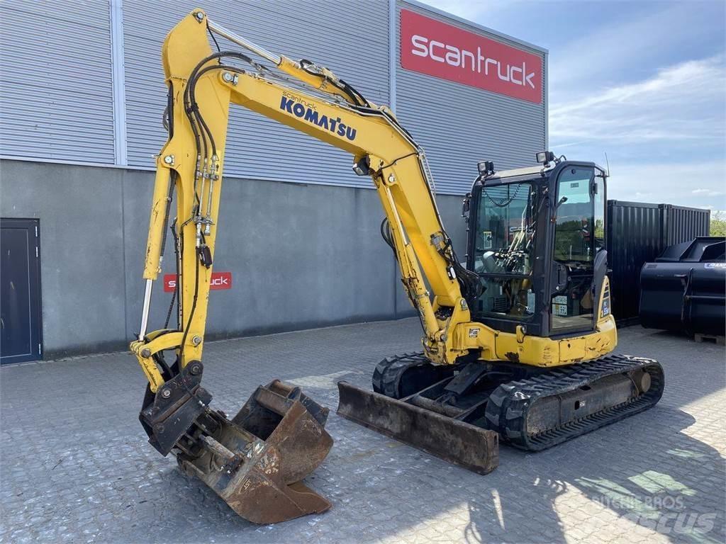 Komatsu PC55MR-5 Ratasekskavaatorid