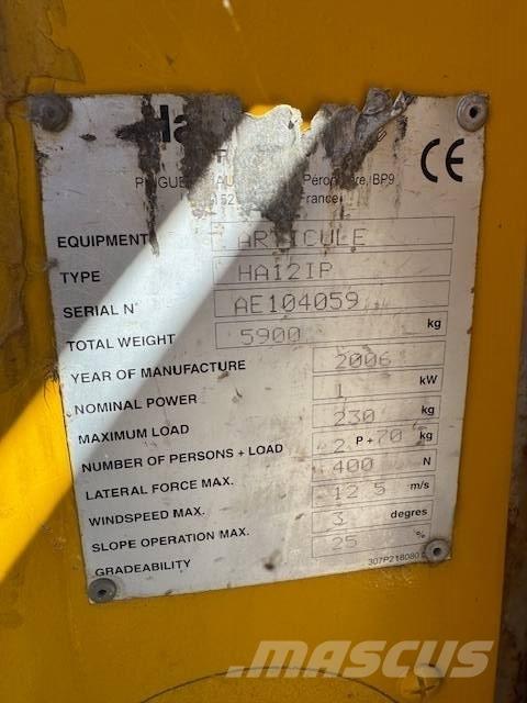 Haulotte HA 12 IP Iseliikuvad poomtõstukid