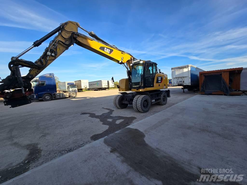 CAT 318 Ratasekskavaatorid