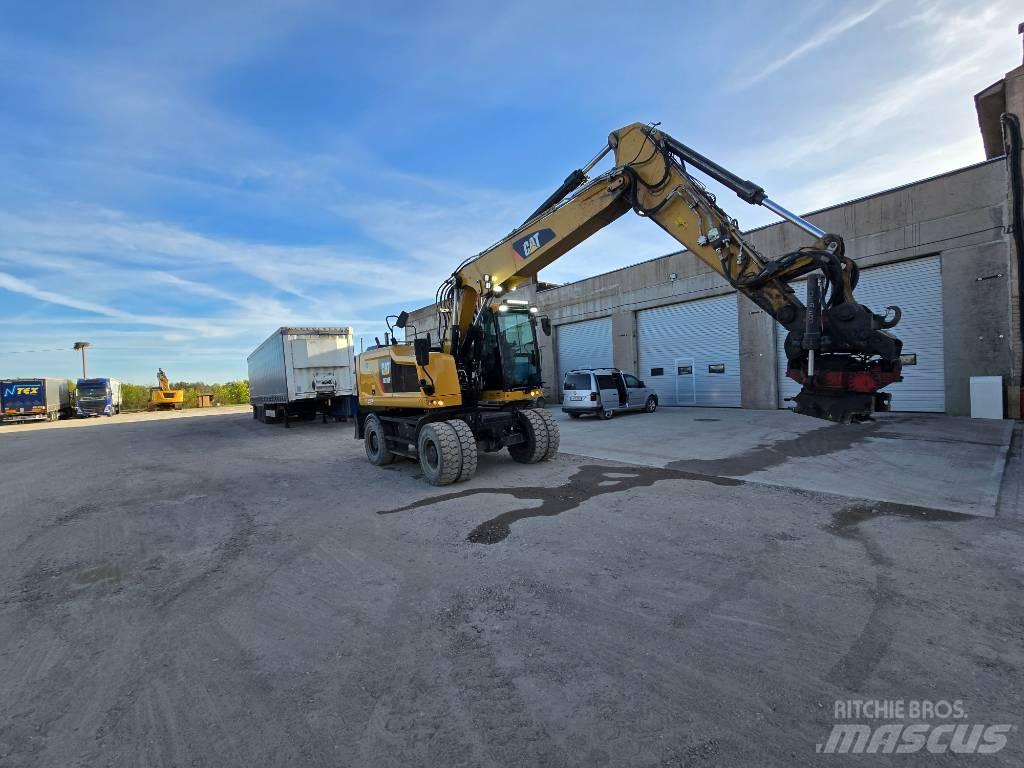 CAT 318 Ratasekskavaatorid