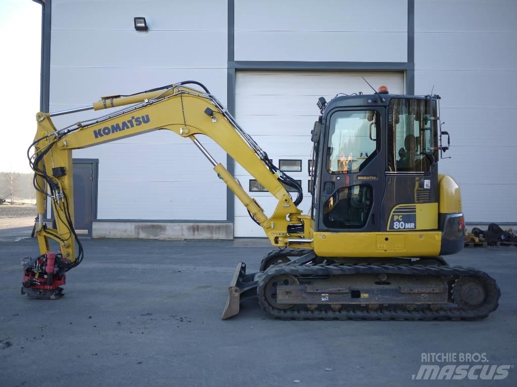 Komatsu PC 80 MR-3 Väikeekskavaatorid 7t-12t