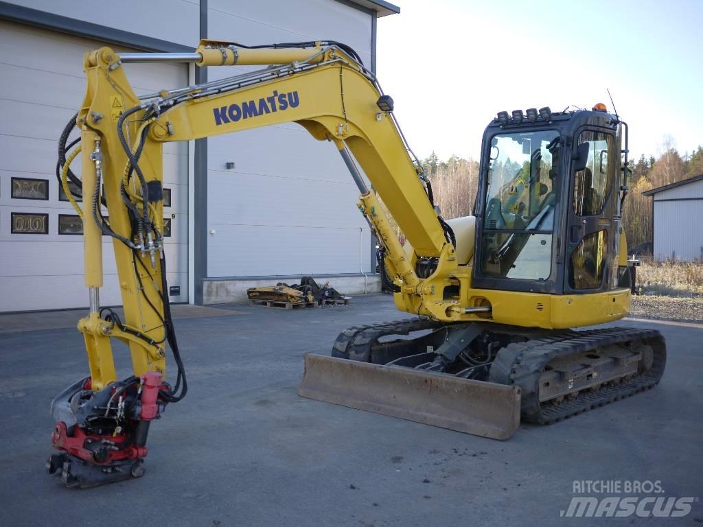 Komatsu PC 80 MR-3 Väikeekskavaatorid 7t-12t