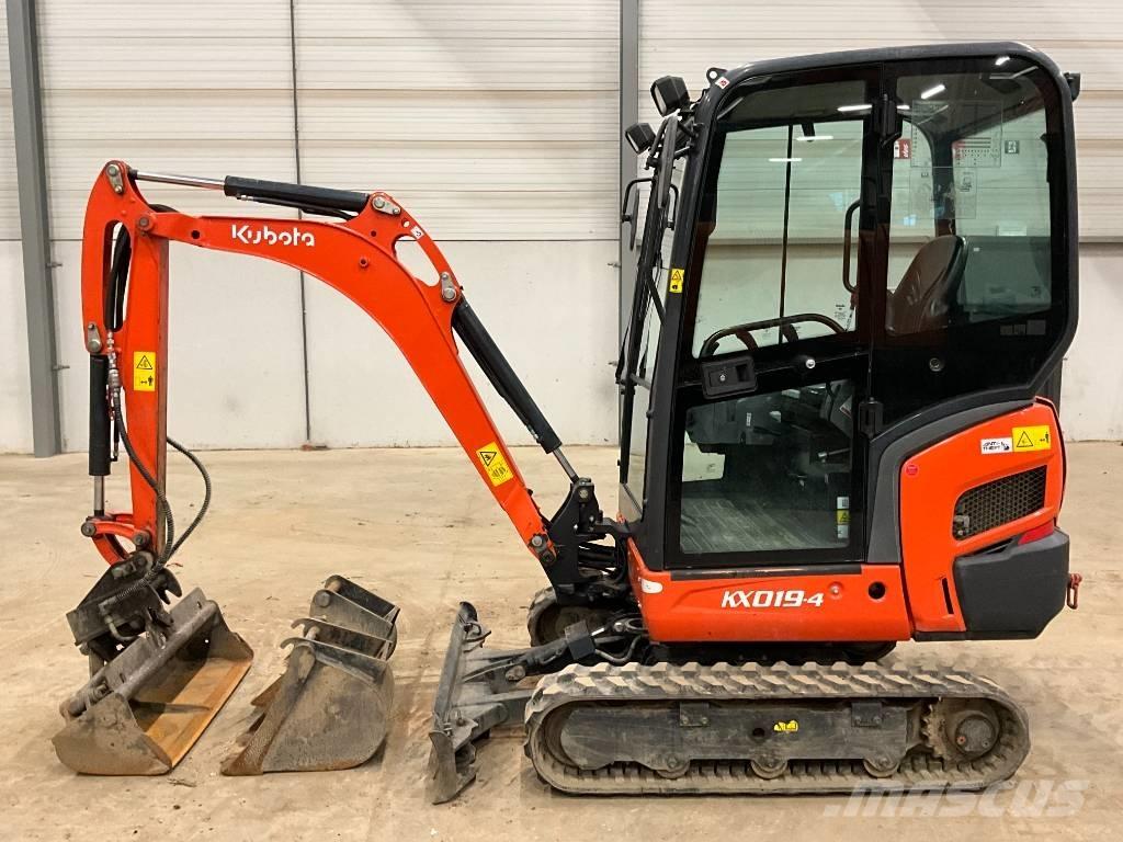 Kubota KX 019-4 Miniekskavaatorid < 7 t