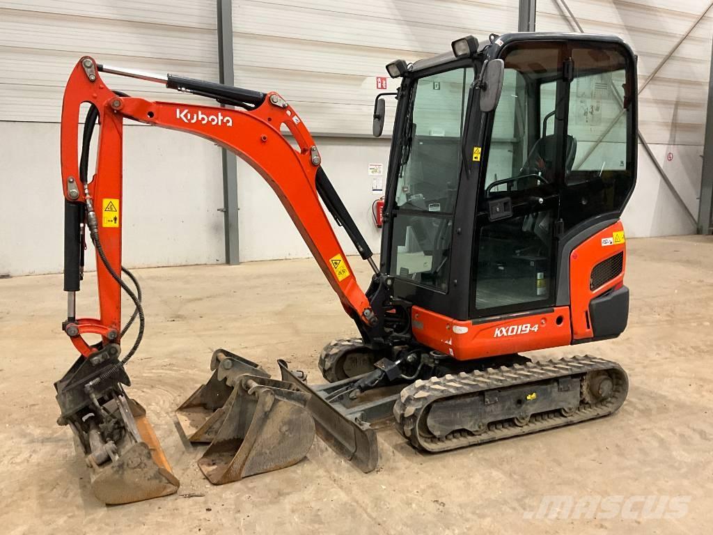 Kubota KX 019-4 Miniekskavaatorid < 7 t